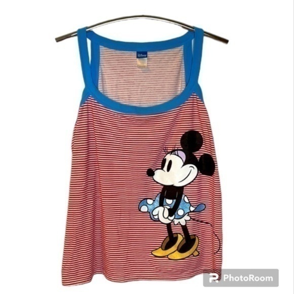 Disney Tops - DISNEY | Women’s Multi Colored MINNIE MOUSE Tank Top Size XXL